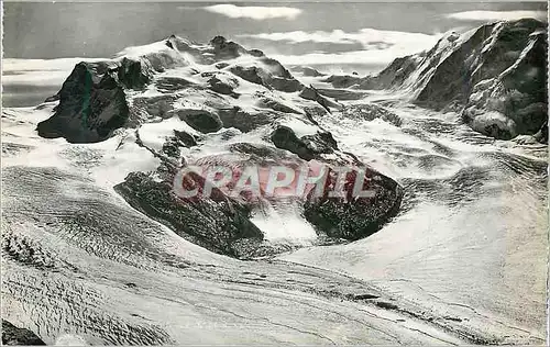 Cartes postales moderne Suisse Le Massif du Mont Rose depuis le Gornegrat