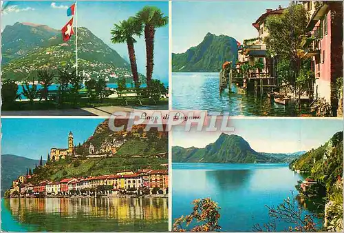 Cartes postales moderne Lago di Lugano