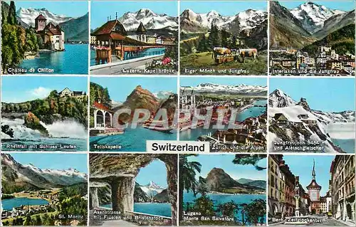Cartes postales moderne Switzerland