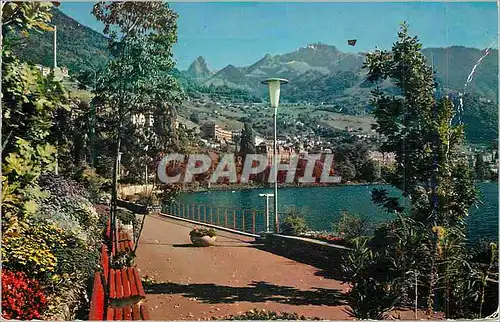 Cartes postales moderne Montreux Clarens Les Quais