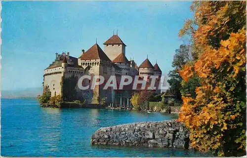 Cartes postales moderne Chateau de Chillon a Montreux