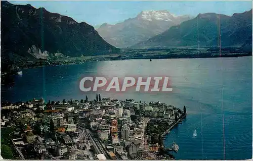 Cartes postales moderne Montreux et les Dents du Midi