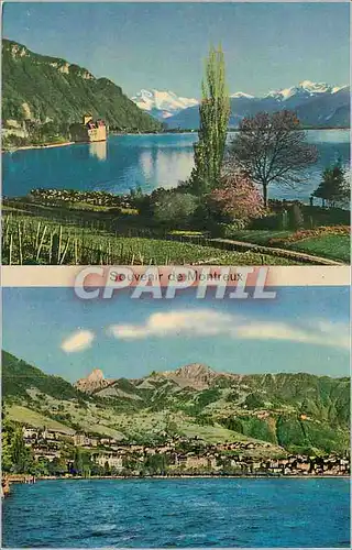 Cartes postales moderne Souvenir de Montreux