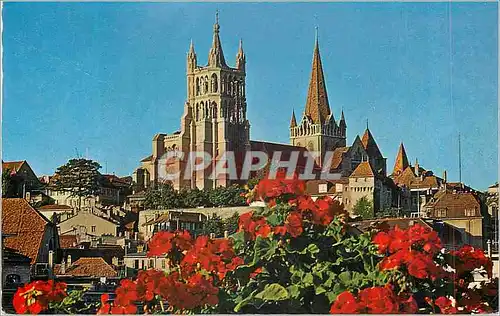 Cartes postales moderne Lausanne La Cathedrale