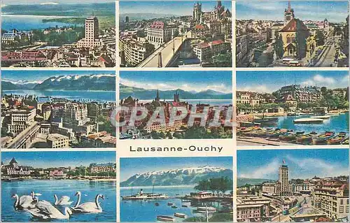 Cartes postales moderne Lausanne Ouchy