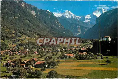 Cartes postales moderne Wilderswil b Interlaken Monch und Jungfrau
