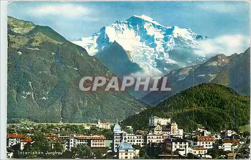 Cartes postales moderne Interlaken Jungfrau 4158 m