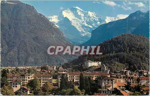 Cartes postales moderne Interlaken Jungfrau