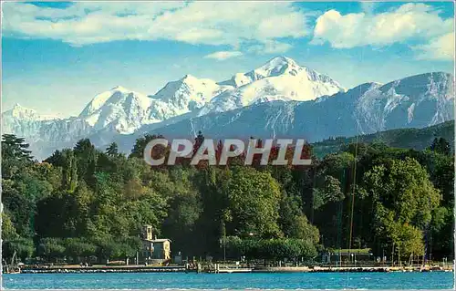 Cartes postales moderne Geneve le Mont Blanc 4810 m