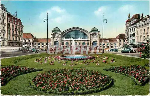 Cartes postales moderne Bale La Gare CFF