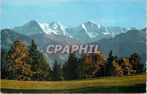 Cartes postales moderne Beatenberg Eiger Monch Jungfrau