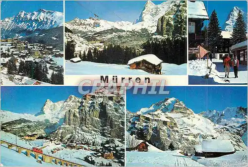 Moderne Karte Murren