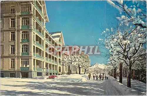 Cartes postales moderne Leysin Le Grand Hotel