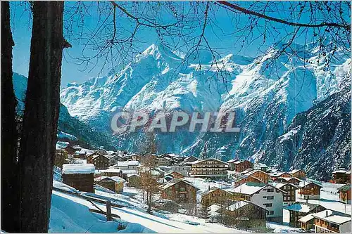 Cartes postales moderne Grachen Wallis Weisshorn Brunegghorn Bishorn