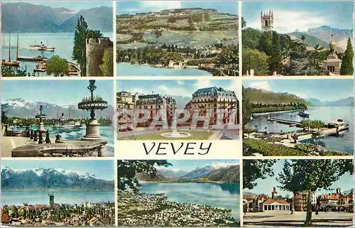 Cartes postales moderne Vevey