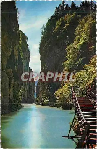 Cartes postales moderne Aareschlucht bei Meiringen