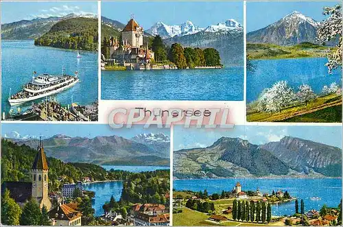 Cartes postales moderne Thunersee Bateau