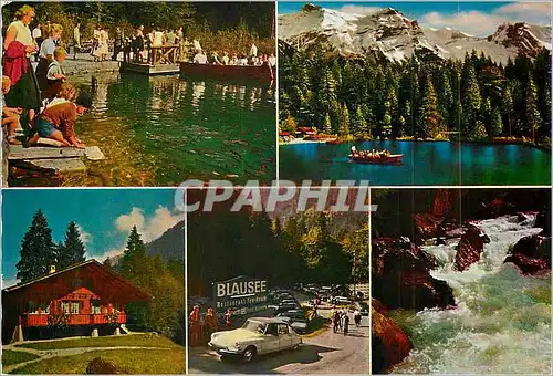 Cartes postales moderne Blausee im Kandertal B O (900 m u M)