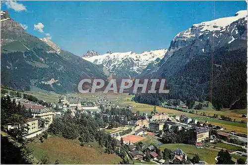 Cartes postales moderne Engelberg mit Hahnen und Titlis