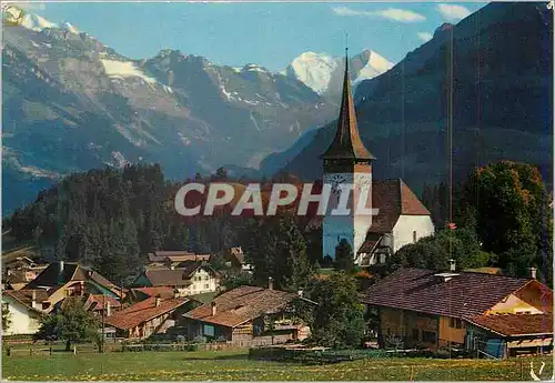 Cartes postales moderne Frutigen Berner Oberland Doldenhorn Balmhorn Altels