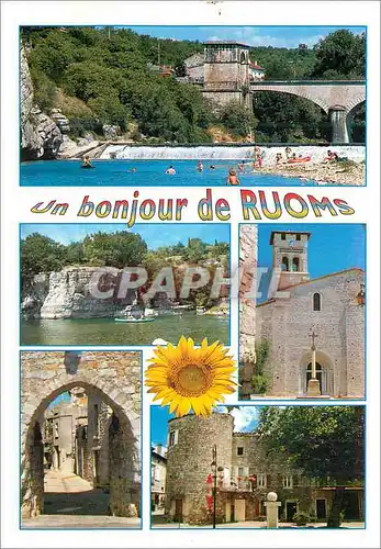 Cartes postales moderne Ruoms (Ardeche France) L'Ardeche Touristique