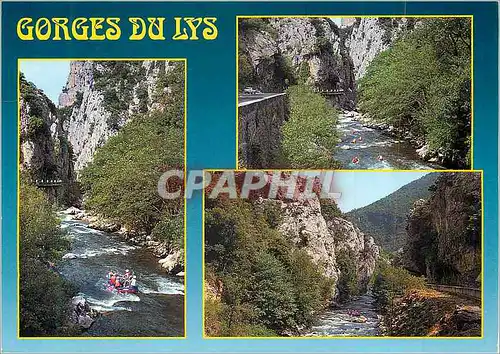 Cartes postales moderne Gorges du Lys En Parcourant les Gorges de l'Aude Defile de Pierre Lys