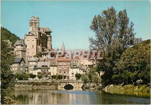 Cartes postales moderne Estaing Vallee du Lot Vue Generale amont