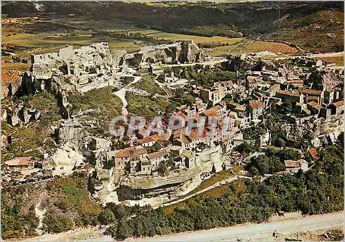 Moderne Karte Les Baux de Provence Au Coeur de la Provence Vue aerienne