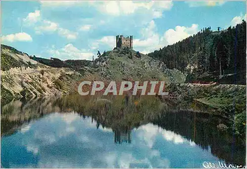 Cartes postales moderne Environs de Saint Flour (Cantal) Le Chateau d'Alleuze