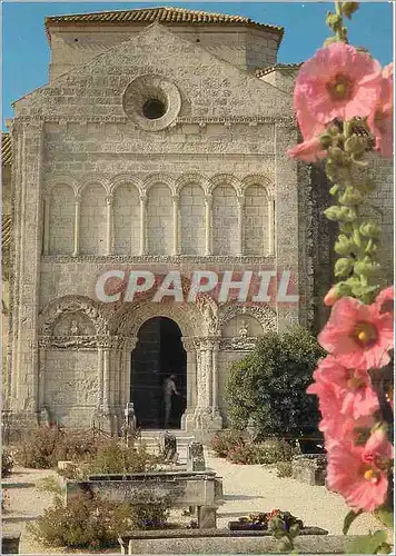 Cartes postales moderne Talmont Portail Roman de l'Eglise Sainte Radegonde du XIIe S