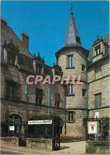 Moderne Karte Brive la Gaillarde Vallee de la Correze Le Musee Ernest Rupin Occupe un Superbe Hotel Louis XIII