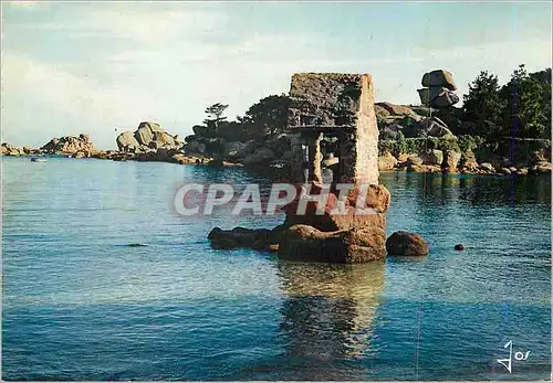 Cartes postales moderne Ploumanac'h (C du N) La Bretagne en Couleurs L'Oratoire de Saint Guirec et le Chapeau de Napoleo