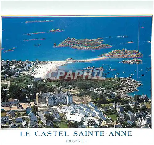 Cartes postales moderne Le Castel Sainte Anne Tregastel
