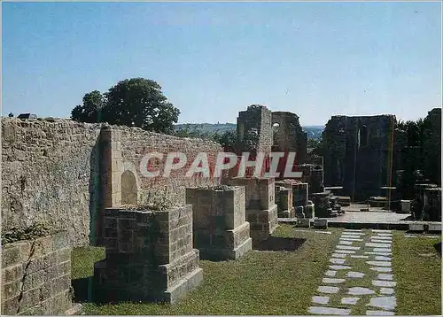 Cartes postales moderne Landevennec (Finistere) Abbaye de Landevennec Ruines de l'ancienne Eglise Abbatile (9e 12e S)