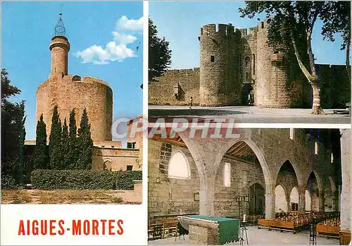 Moderne Karte Aigues Mortes (Gard) Souvenir