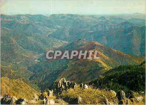 Cartes postales moderne Observatoire du Mont Aigoual (alt 1567m) Saut du Capelan au Fond le Pic St Loup