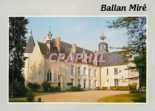 Cartes postales moderne Ballan Mire Joue les Tours Chateau de la Carte