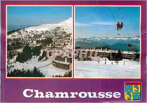 Cartes postales moderne Chamrousse (Isere) Altitude 1650 2250 Metres