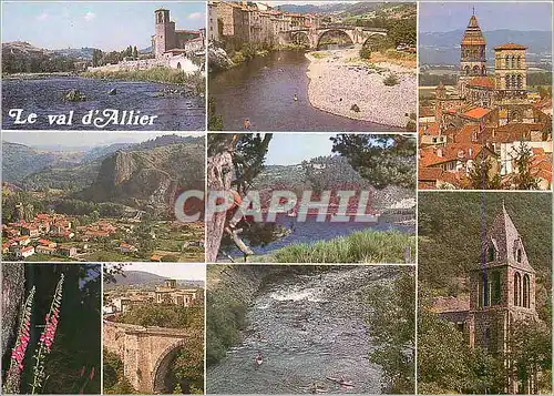 Cartes postales moderne Val d'Allier (Haute Loire) Langeac Lavoute Chilhac Brioude les Prades