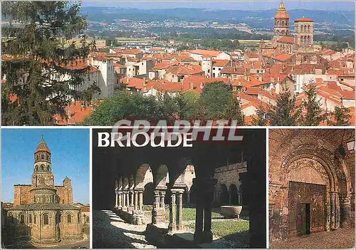 Cartes postales moderne Brioude (Haute Loire) vue Generale Chevet de la Basilique Saint Julien