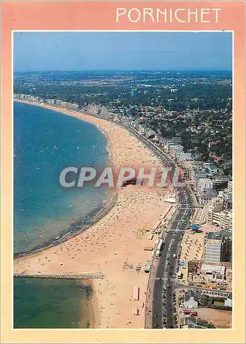 Moderne Karte Pornichet (Loire Atlantique) la Cote d'Amour Couleurs de Bretagne la plus Belle PLage d'Europe
