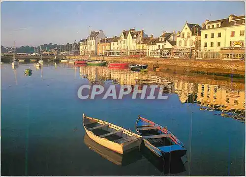 Cartes postales moderne La Trinite sur Mer (Morbihan) la Bretagne en Couleurs le Port au Lever du Jour