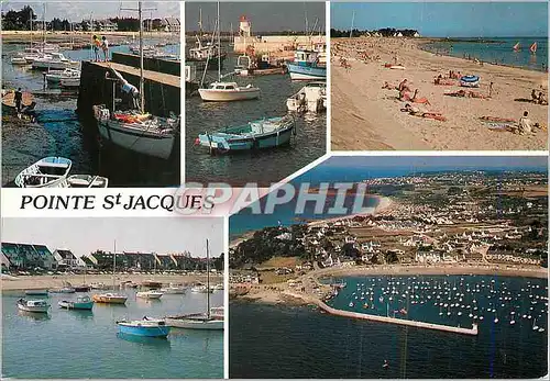 Cartes postales moderne Presqu'Ile de Rhuys la Pointe St Jacques la Bretagne Pittoresque le Port les Plages
