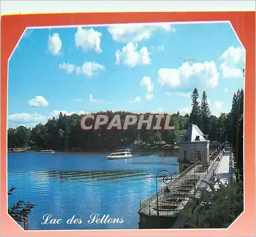 Cartes postales moderne Le Lac des Settons est le plus Celebre des Lacs du Morvan les Settons Nievre