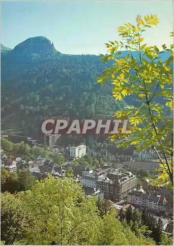 Moderne Karte Le Mont Dore (1050m) vue Generale et le Capucin (1463m) l'Auvergne Touristique