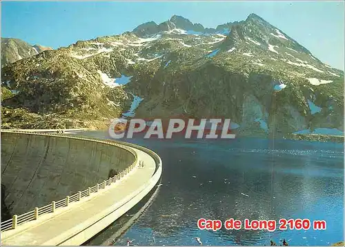 Cartes postales moderne Vallee d'Aure Hautes Pyrenees Lac et Barrage de Cap de Long 2160m