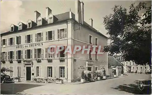 Moderne Karte Bourbon Lancy (S et L) Hotel des Thermes