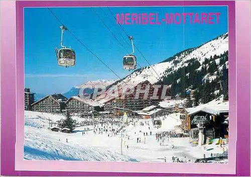 Cartes postales moderne Meribel Mottaret Savoie France