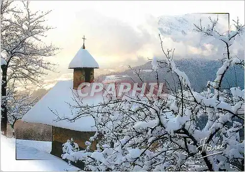 Moderne Karte Feerie Hivernale