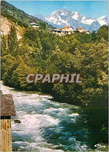 Cartes postales moderne Brides les Bains (Savoie) le Doron au Fond le Massif de la Vanoise